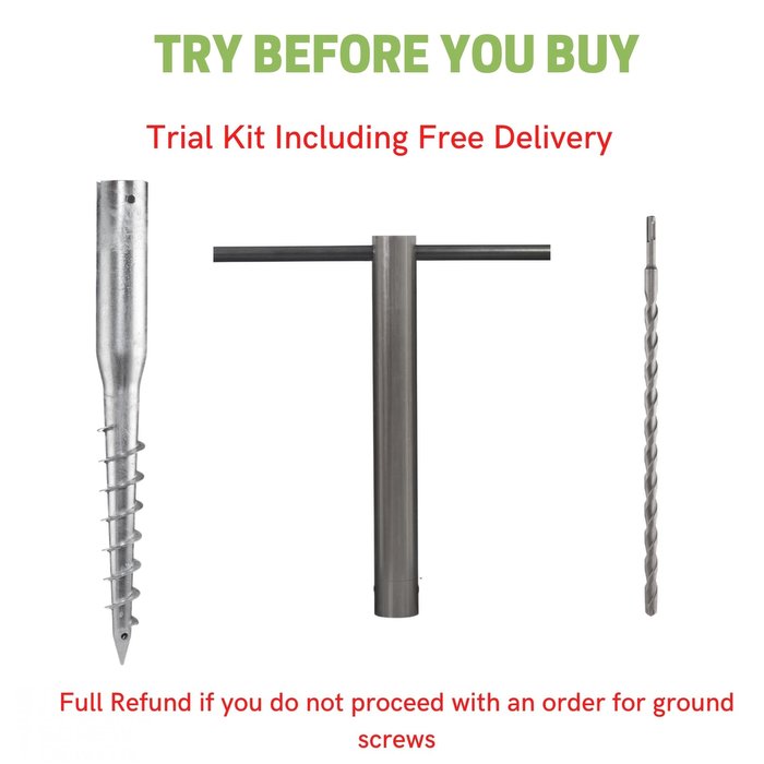 Ground Screw Trial Installation Kit (TRIALKIT)
