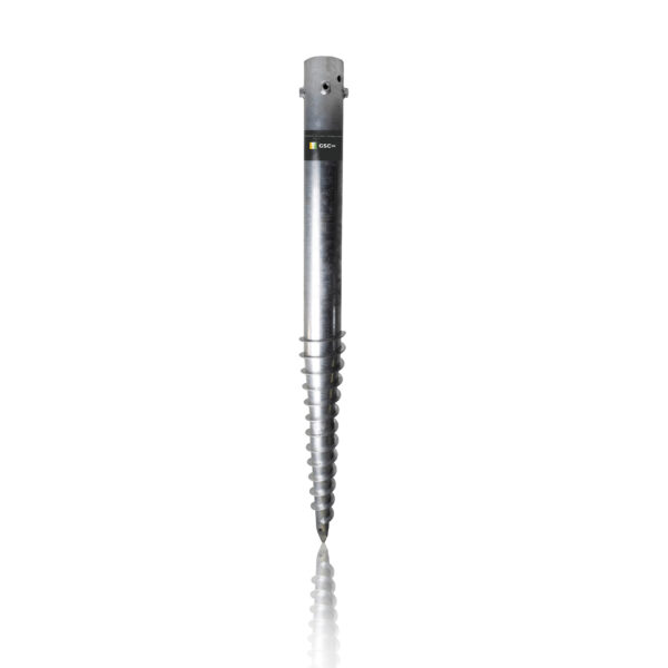 114mm x 1600mm Open Top Ground Screw