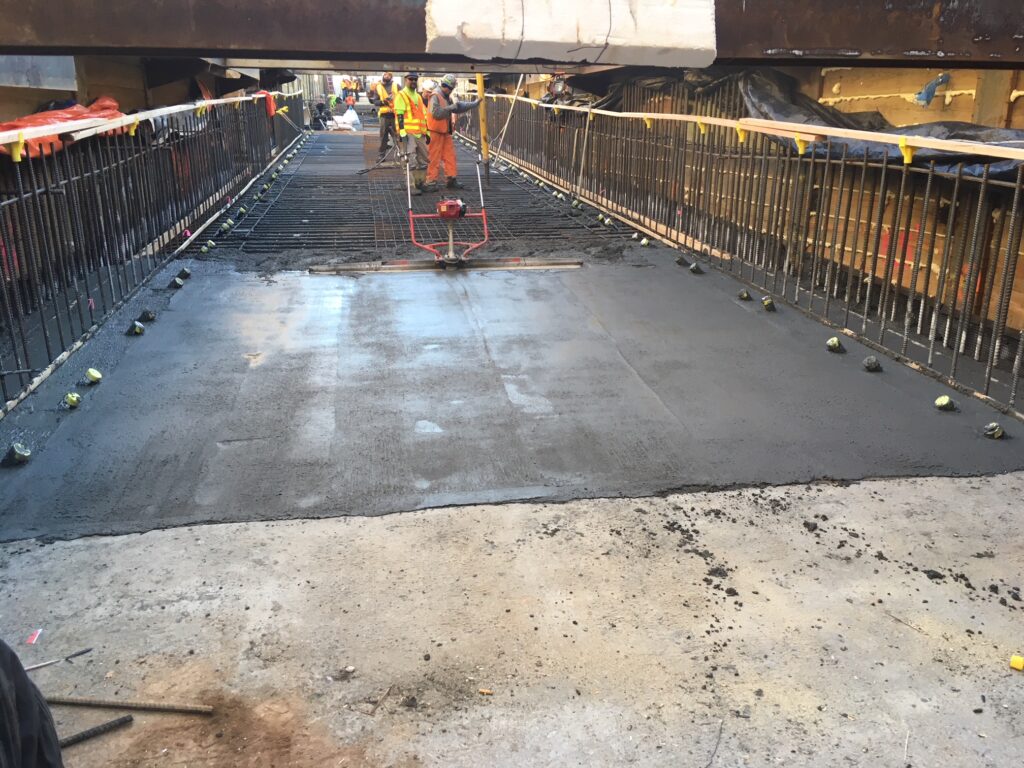concrete base