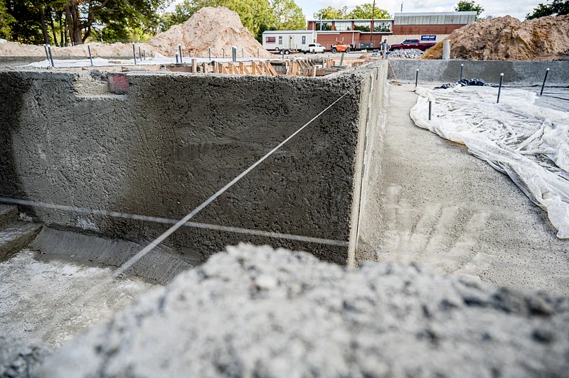 concrete base