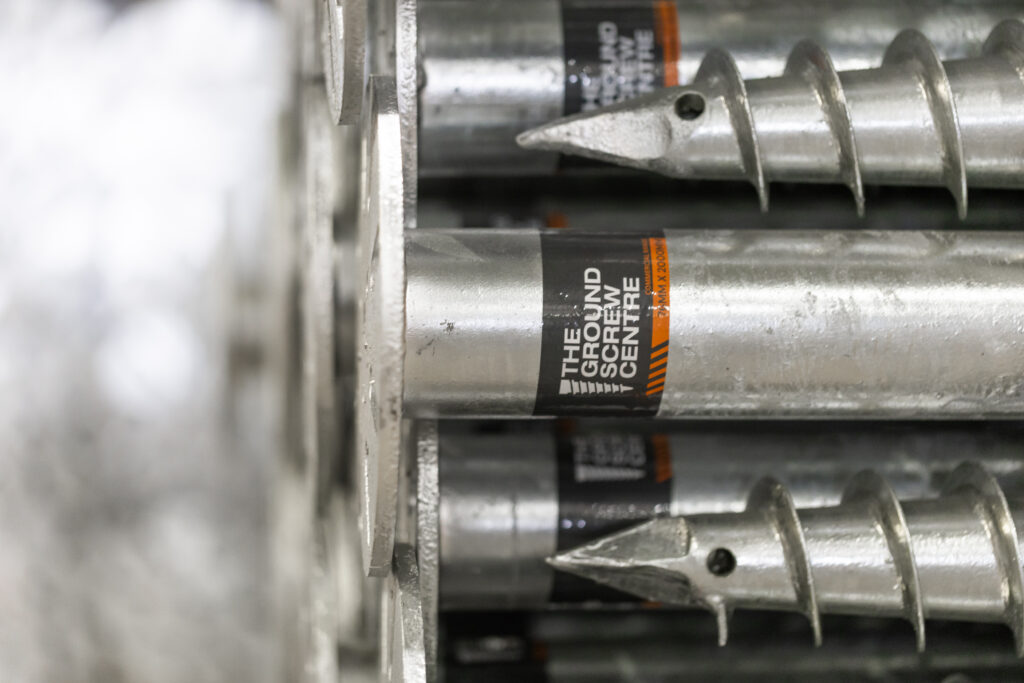 ground screw sizes