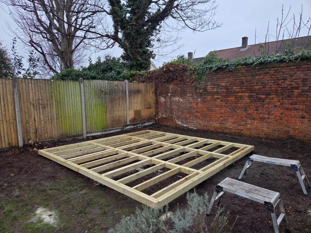 ground screws in winter