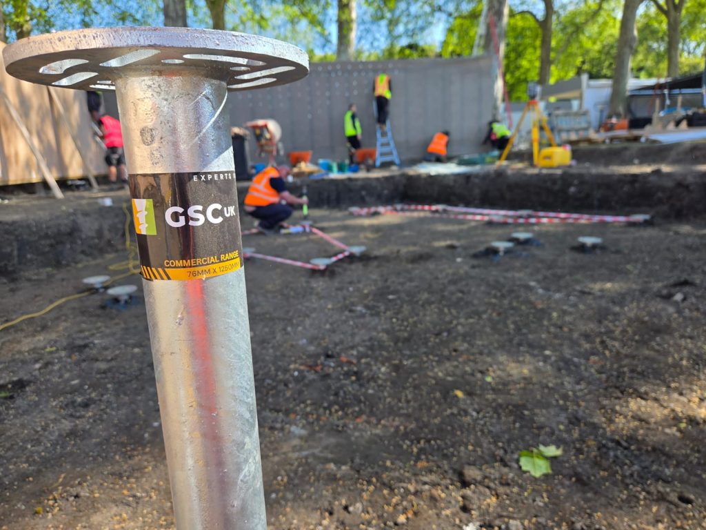 Chelsea Flower Ground Screws