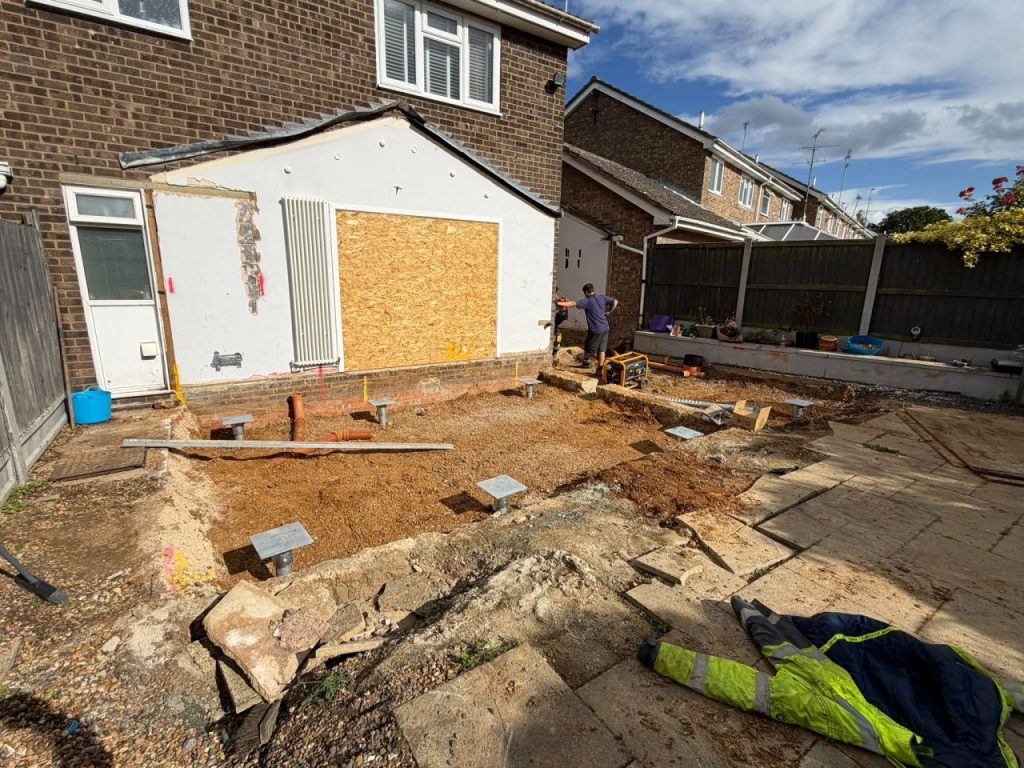 screw pile install
